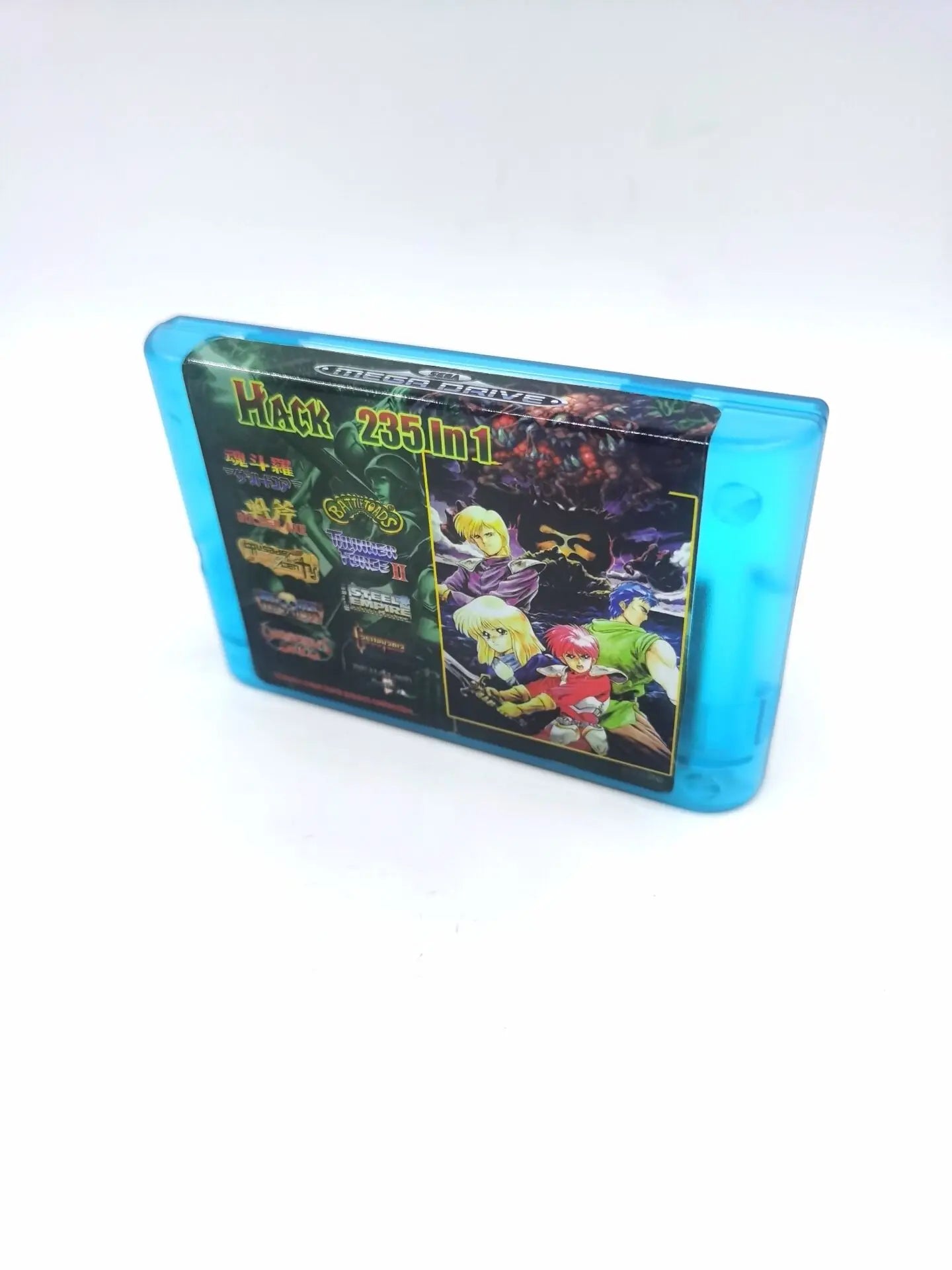THE Ultimate version 235 in 1 Hack Sega Genesis Mega Drive Game Cartridge for 2G bit game cartridge