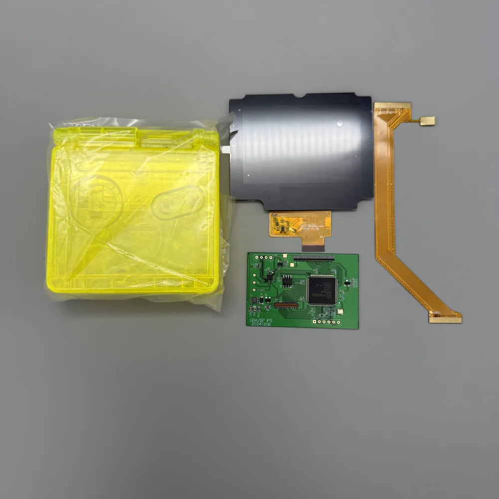 2025 GBASP IPS LCD high brightness LCD and shell kit for Gameboy advance SP