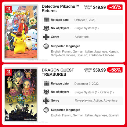 Juegos Nintendo Switch Games Ofertas Metroid Dread Astral Chain GTA Grand Theft Auto Hogwarts Legacy Xenoblade 3 Prince Persia