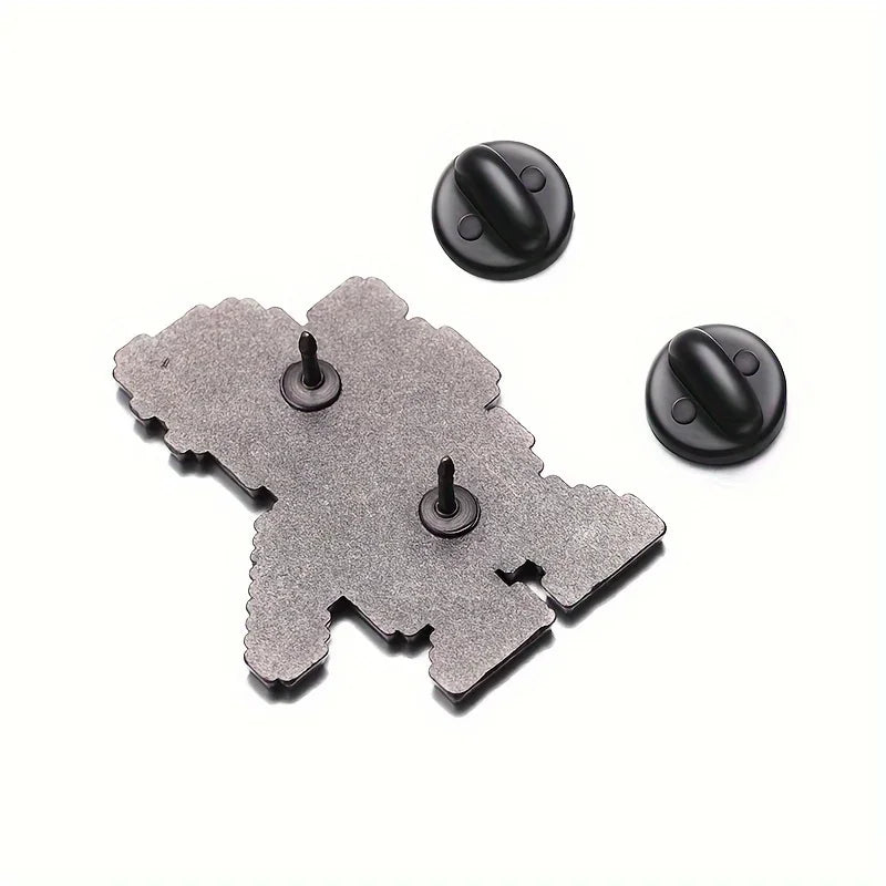1pc Classic Retro Old Games Metal Slug Enamel Pins – Cartoon Metal Brooch Badge for Jacket, Bags, Hats, Cosplay Accessories