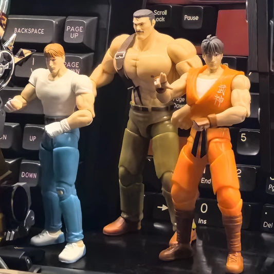 52TOYS Action Figure CAPCOM Final Fight 1PCS Collectible Desktop Decoration Creative Gift for Birthday 3.75inch/10cm