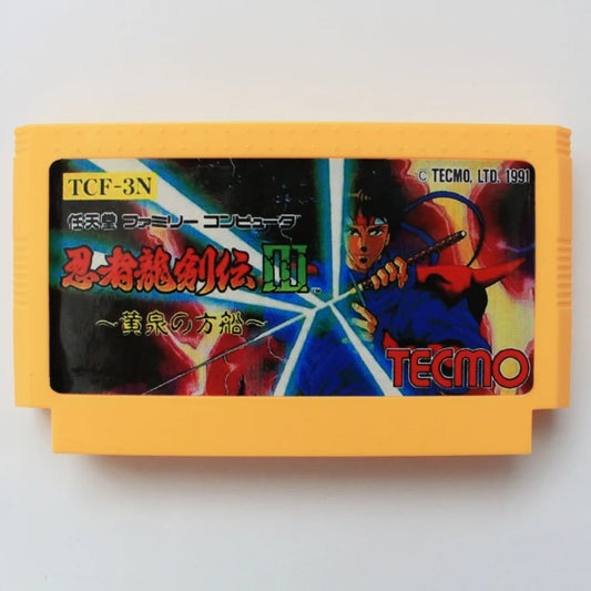 Ninja Gaiden 3  60 Pin Game Card For 8 Bit Subor Game Player