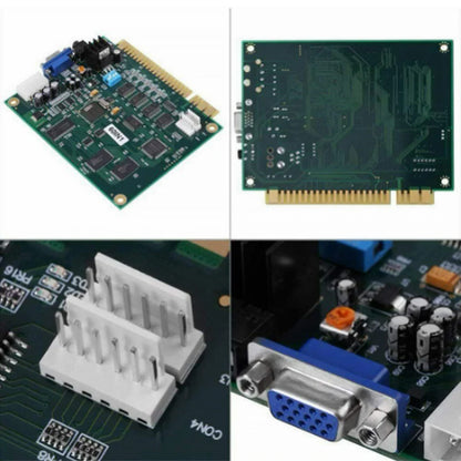 FORW-60 In 1 Multicade PCB Board Arcade Classic Game Board CGA VGA Output Game Board Horizontal Durable For Jamma Arcade