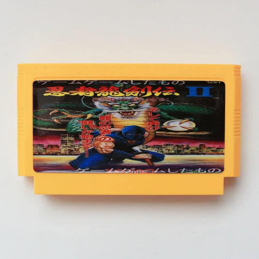 Ninja Gaiden 2  60 Pin Game Card For 8 Bit Subor Game Player