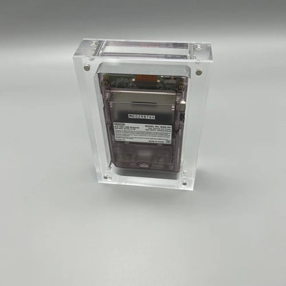 High transparency acrylic magnetic cover console storage box for GameBoy Pocket GBP