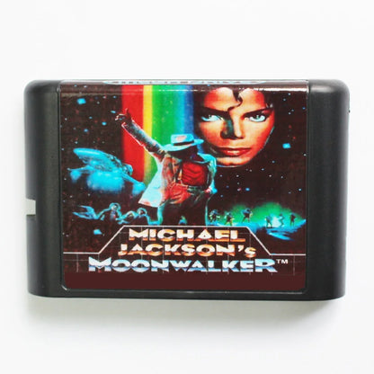 Micheal Jackson's Moonwalker 16bit MD Game Card For 16 Bit Sega MegaDrive Genesis Consoles