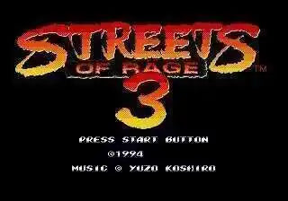 Streets of Rage 3 16bit MD Game Card For 16 Bit Sega MegaDrive Genesis Consoles