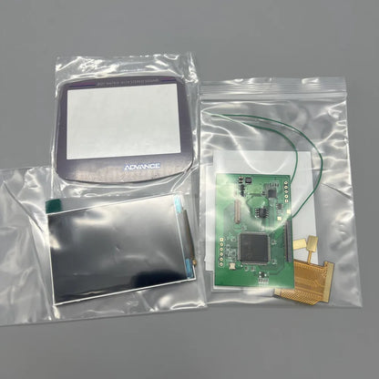 2024 3.0 "original size IPS high brightness LCD screen is suitable for Gameboy advance GBA
