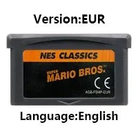 GBA 32 Bit Video Game Cartridge Console Card mMario dDonkey Kong wWario Series Golf Tennis Party for GBA