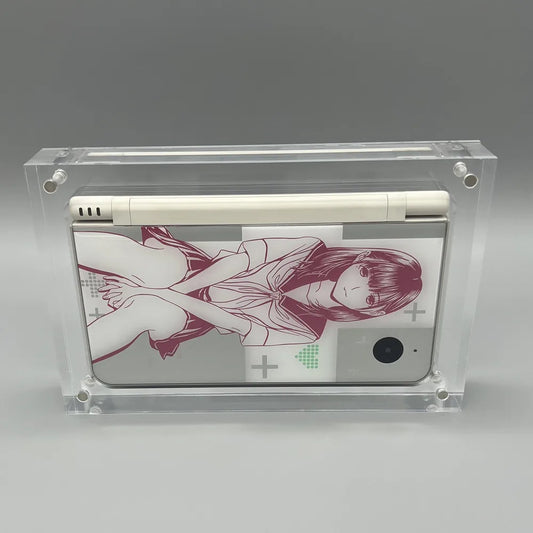 High transparency acrylic magnetic cover console storage box for Nintendo DSiXL NDSiLL