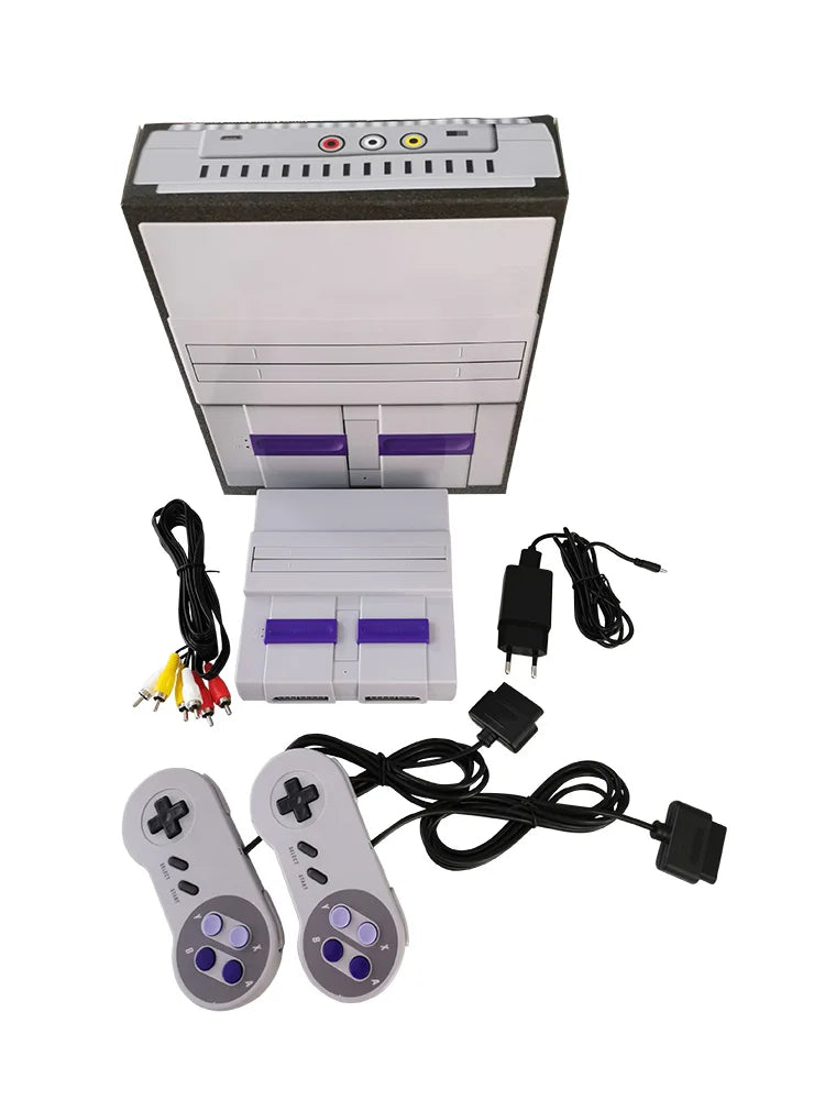 Super  SNES System Console With  NTSC AND PAL Version   to Choose 2 Controllers