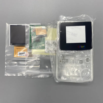 Easy to install 2.2 inches GBC high brightness LCD and new shell for Gameboy Color，GBC LCD screen