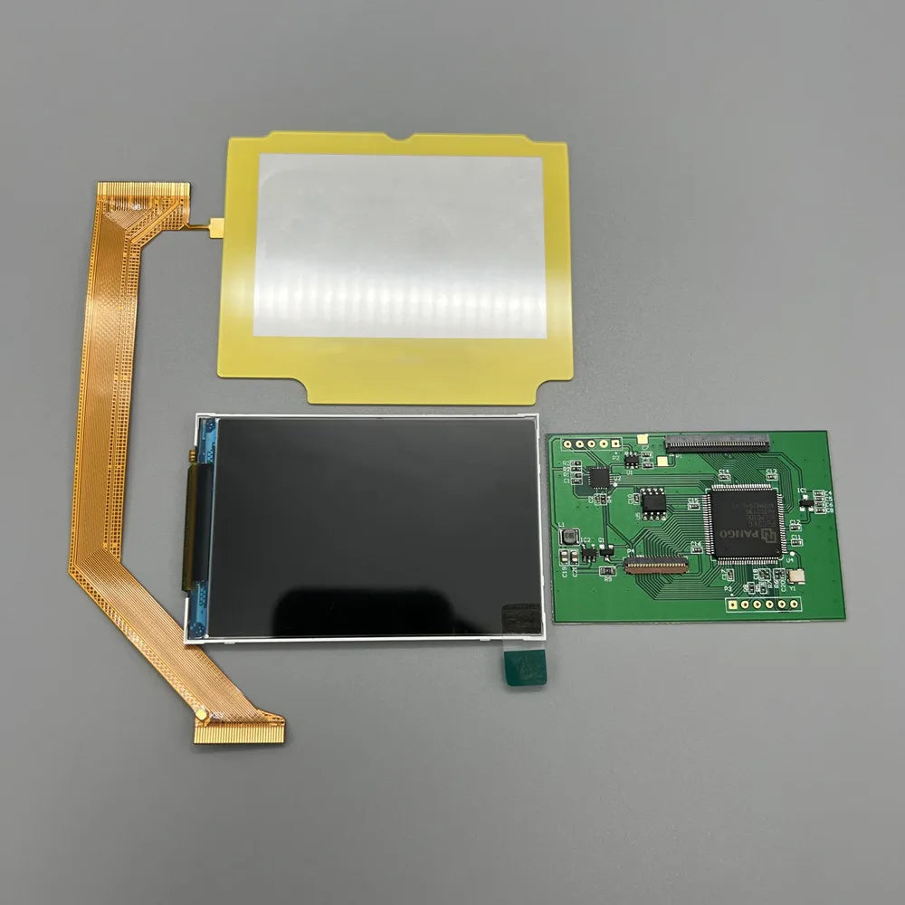 2024 new 3.0 "original size IPS high brightness LCD screen is suitable for Gameboy advance SP GBASP