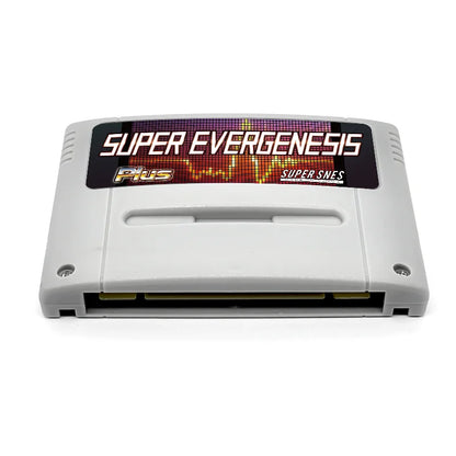 Super EVERGENESIS SNES SFC V12 3000 in 1 Game card with 8G TF Card for Super Famicom 16-Bit JPN/EU/USD Video Game Console