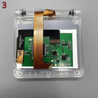 2024 new 3.0 "original size IPS high brightness LCD screen is suitable for Gameboy advance SP GBASP
