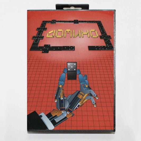 Domino 16Bit MD Game Cartridge with RU Box for Sega Megadrive Genesis Systems