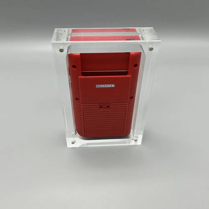 High transparency acrylic magnetic cover console storage box for Game boy Classic GB DMG