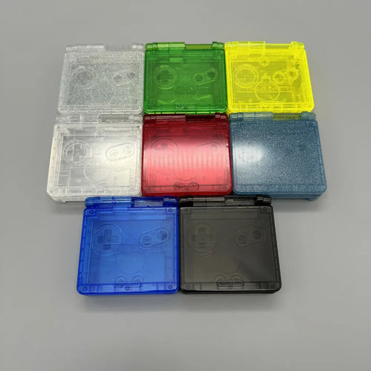High quality shell kit for Gameboy ADVANCE SP GBASP. Suitable for GBA 3.0-inch IPS 2.9-inch Original size LCD