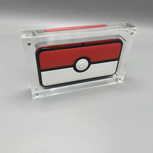 High transparency acrylic magnetic cover console storage box for Nintendo NEW 2DSXL 2DSLL