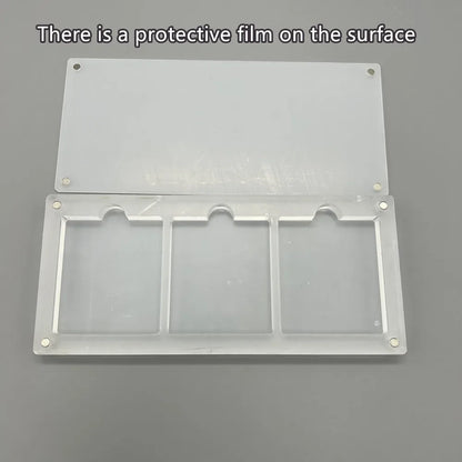 High transparency Acrylic Magnetic suction cover Games Storage Box Hard Shell cartridge Case for GameBoy GB  GBC