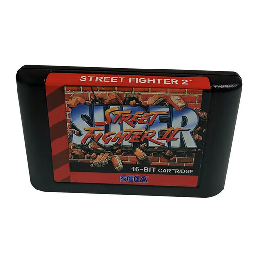 Super Street Fighter 2 16 Bit  MD Game Card For Mega Drive Game Console