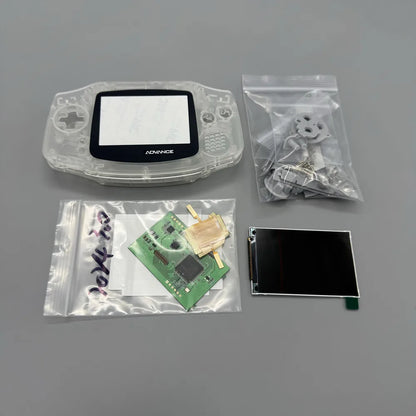 2024 new GBA IPS LCD no cut shell required easy to install 3.0 "IPS high brightness LCD and shell kit for Gameboy advance GBA
