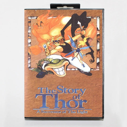 Story of Thor 16Bit MD Game Cartridge with RU Box for Sega Megadrive Genesis Systems