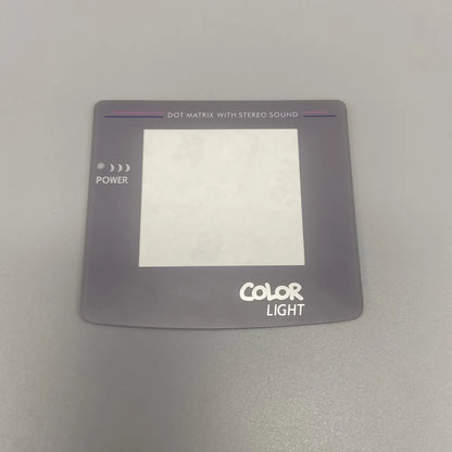 Glass lens mirror for 2.2-inch high brightness Gameboy color GBC. GBC LCD screen lens