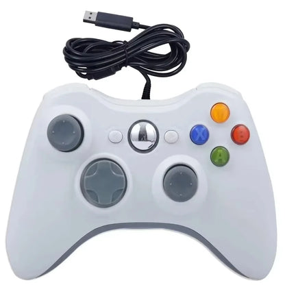 2.4G Wireless/wired Controller For Xbox 360 Game Controller with Dual-Vibration Turbo Compatible Xbox 360/360 Slim and PC Window