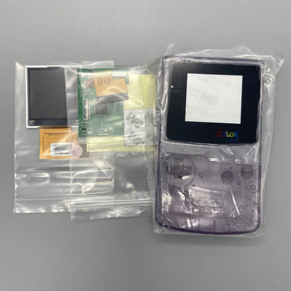 Easy to install 2.2 inches GBC high brightness LCD and new shell for Gameboy Color，GBC LCD screen