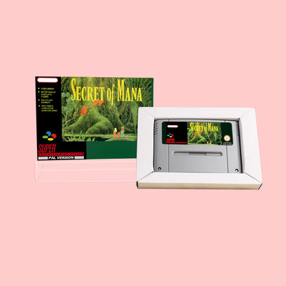 Secret of Mana 1 RPG Game Cartridge with Retial Box For SNES 16bit NTSC PAL Video Game Consoles