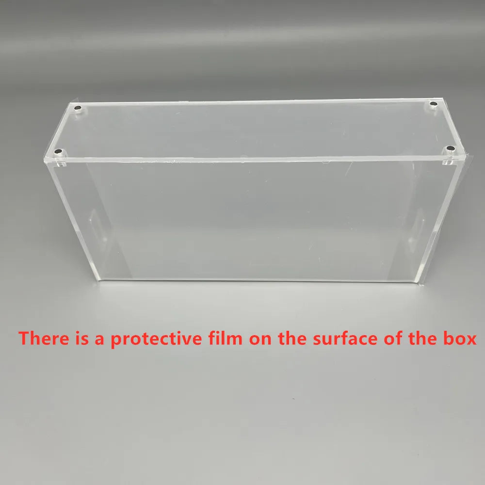 High transparency acrylic magnetic cover console storage box Dustproof box for Nintendo switch and switch OLED