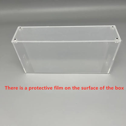 High transparency acrylic magnetic cover console storage box Dustproof box for Nintendo switch and switch OLED