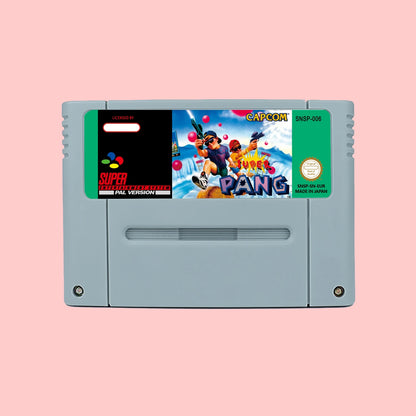 Super Buster Bros Action Game Cartridge For SNES 16bit NTSC PAL USA EUR Video Game Consoles