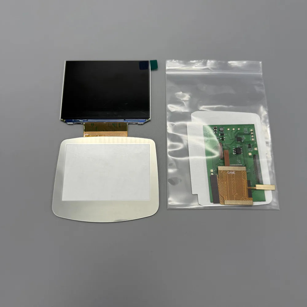 2025 original size IPS high brightness high resolution LCD screen for Gameboy advance GBA .support pixel mode display