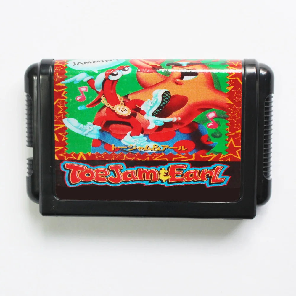 ToeJam & Earl 16bit MD Game Card For 16 Bit Sega MegaDrive Genesis Consoles