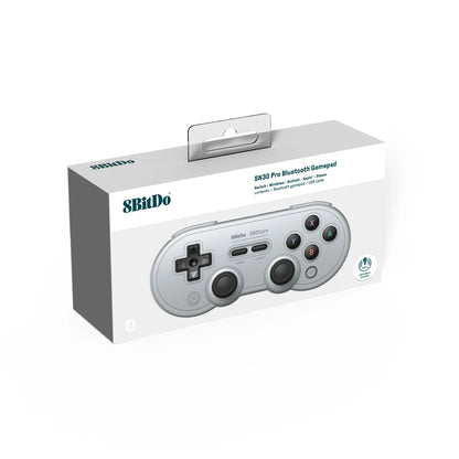 8Bitdo SN30 Pro Bluetooth Wireless Gaming Controller with Hall Effect for Switch 2 MacOS Android Raspberry Pi Windows Steam Deck