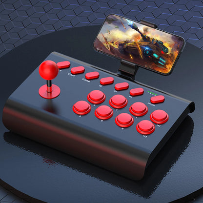 Wireless PC Game Joystick Bluetooth Arcade Game Stick Joystick Controller For Switch/PS4/PS3/Xbox One/PC Fighting Game Joystick