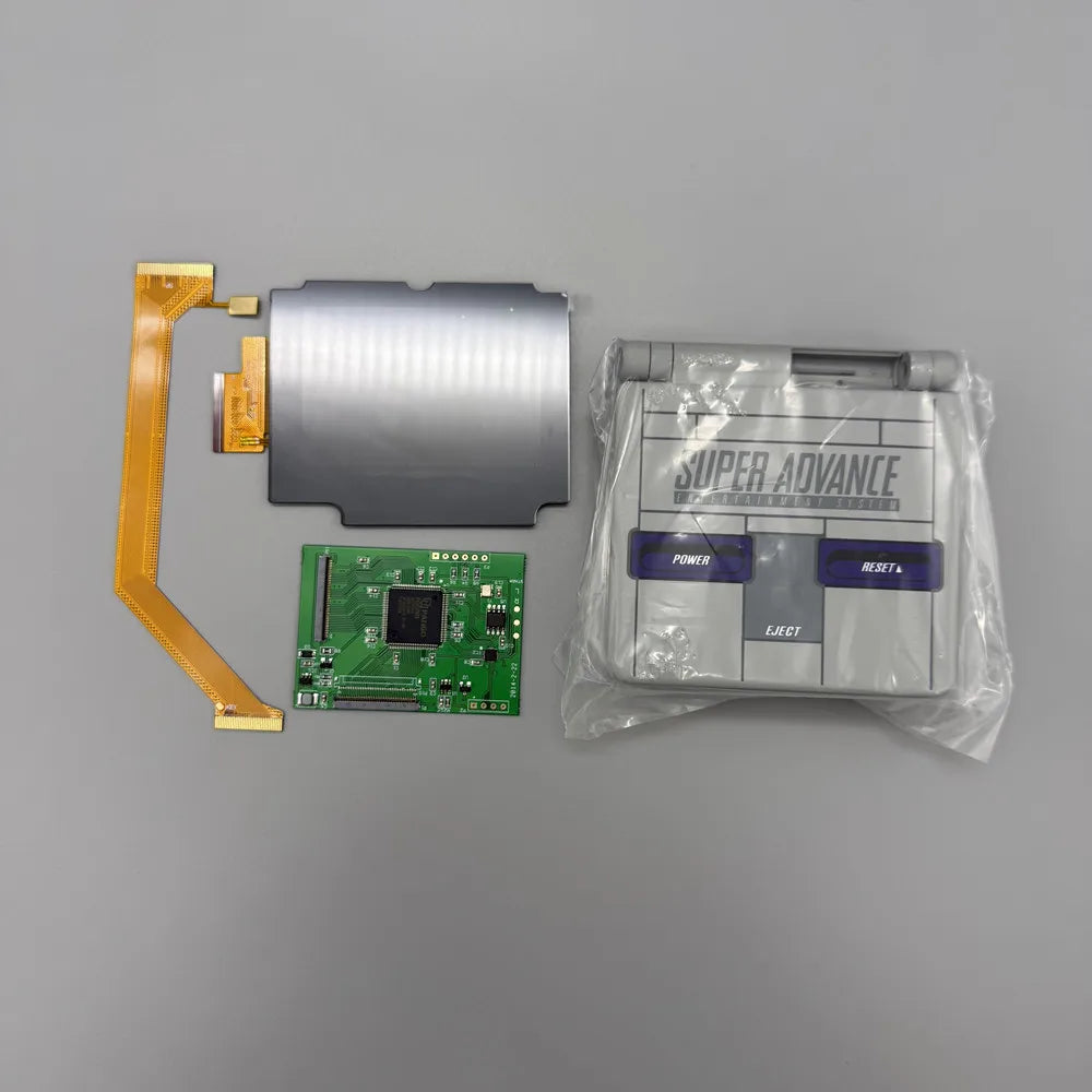 2.9 "GBASP IPS LCD high brightness LCD and shell kit for Gameboy advance SP