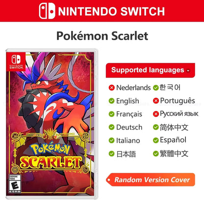 Pokémon Nintendo Switch Game Pokemon Pearl Diamond Sword Shield Pokémon Arceus Scarlet Violet Pikachu Lets Go Physical Game Card