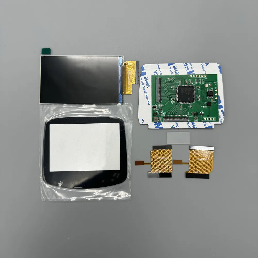 2.9 "original size IPS high brightness LCD screen is suitable for Gameboy advance GBA support pixel mode display