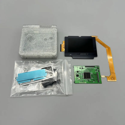 2024 new GBASP IPS LCD 2.9 "IPS high brightness LCD and shell kit for Gameboy advance SP