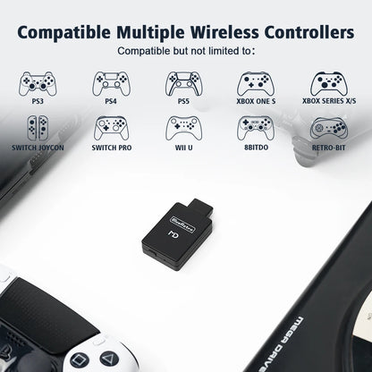 RetroScaler Blueretro Wireless Controller Adapter For MD1 MD2 Mega Drive Sega Genesis Game Console