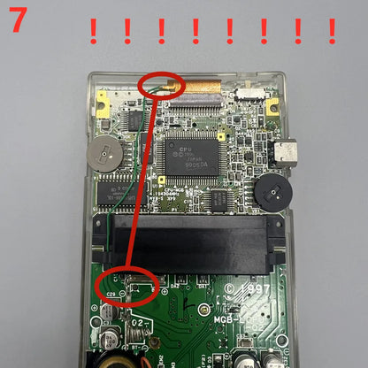 new GBP LCD screen. Easy to install 2.6 "original size IPS high brightness LCD screen is suitable for Nintendo Gameboy pocket