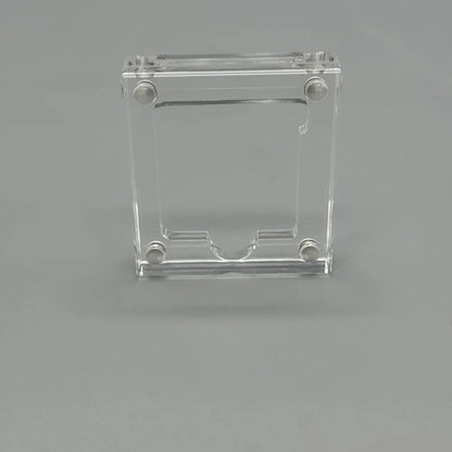 One slot High transparency Acrylic Magnetic suction cover Games Storage Box Hard Shell cartridge Case for Nintendo 3DS DS