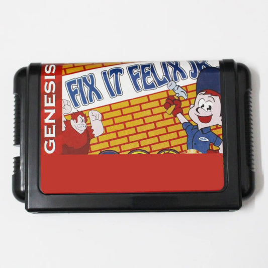 Fix It Felix Jr 16bit MD Game Card For 16 Bit Sega MegaDrive Genesis Consoles