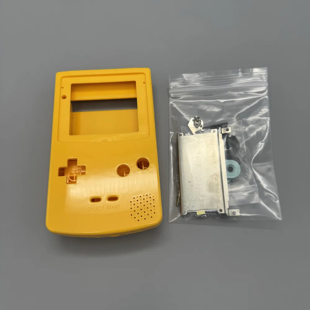 High quality shell kit for Gameboy COLOR GBC. Suitable for GBC 2.6-inch 2.45-inch 2.2-inch LCD