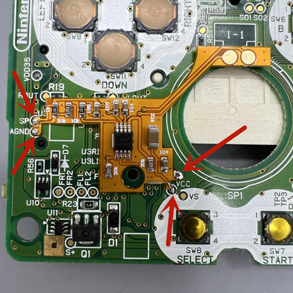 low power digital volume amplifier module for Gameboy advance SP GBASP sound amp