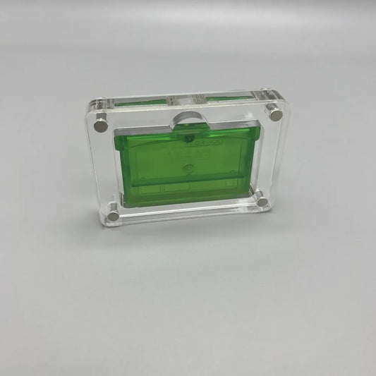 One slot High transparency Acrylic Magnetic suction cover Games Storage Box Hard Shell cartridge Case for GameBoy ADVANCE GBA