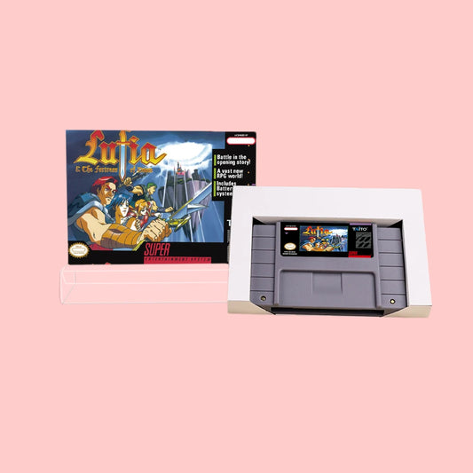 Lufia I II 1 2 RPG Game Cartridge with Retial Box For SNES 16bit NTSC PAL Video Game Consoles